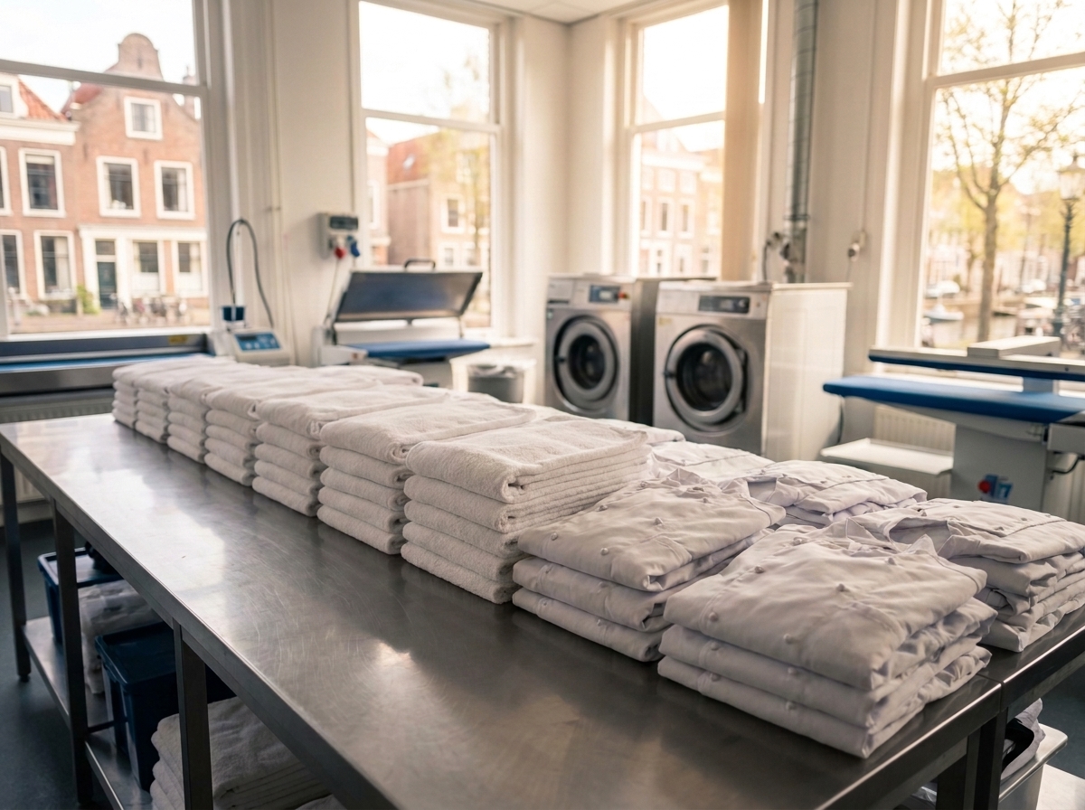 Zakelijke Stomerij & Wasserette Service Delft Delftse Lotus
